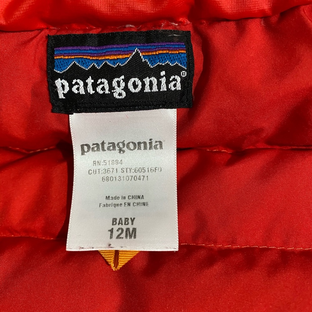 Patagonia baby jacket 12m